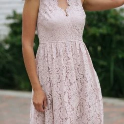 Maniju Estee Lace Midi Dress