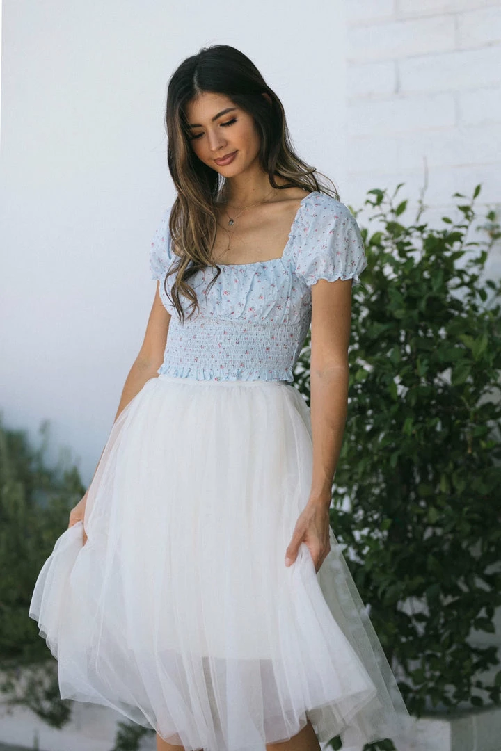 Lush Clothing Marnie Square Neck Top