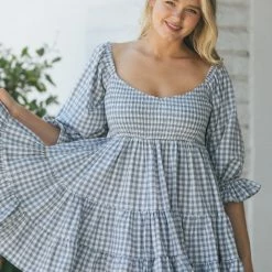 Mable Clothing Nadia Tiered Mini Dress