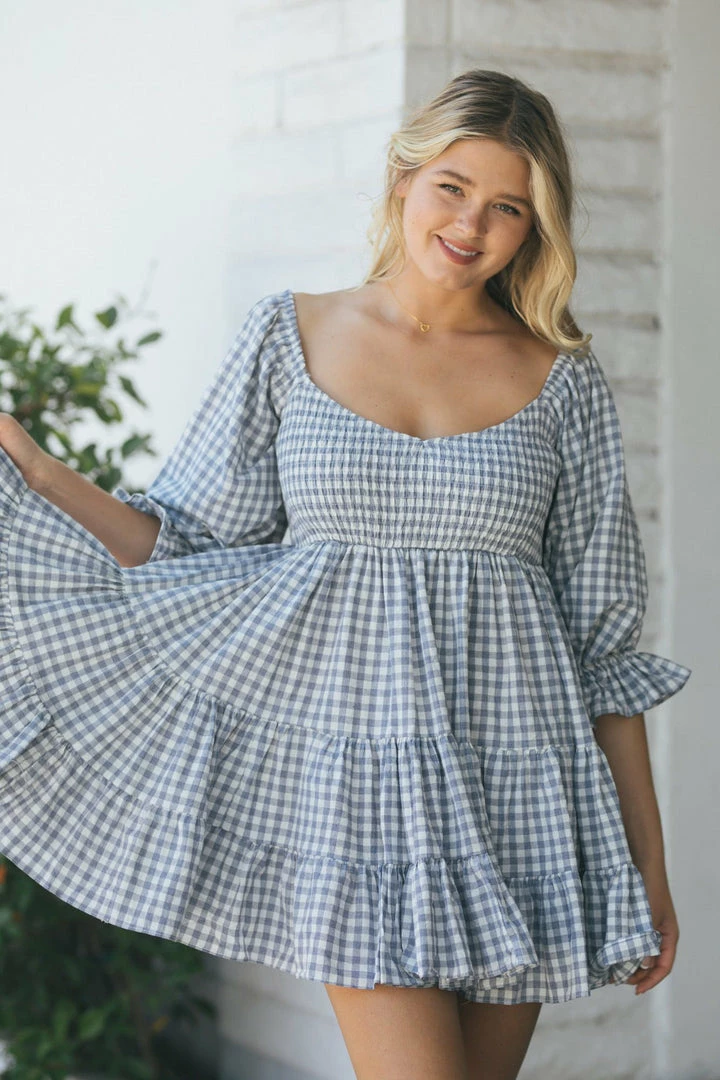 Mable Clothing Nadia Tiered Mini Dress