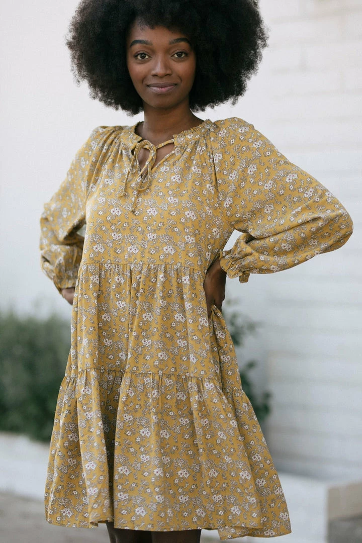 Wishlist Clothing Karina Tiered Mini Dress