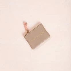 MMS Nessa Taupe Coin Pouch