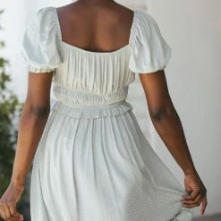 Blue B Clothing Angelina Puff Sleeve Mini Dress