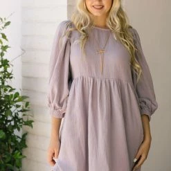 Audrey 3+1 Clothing Kimberly Babydoll Mini Dress