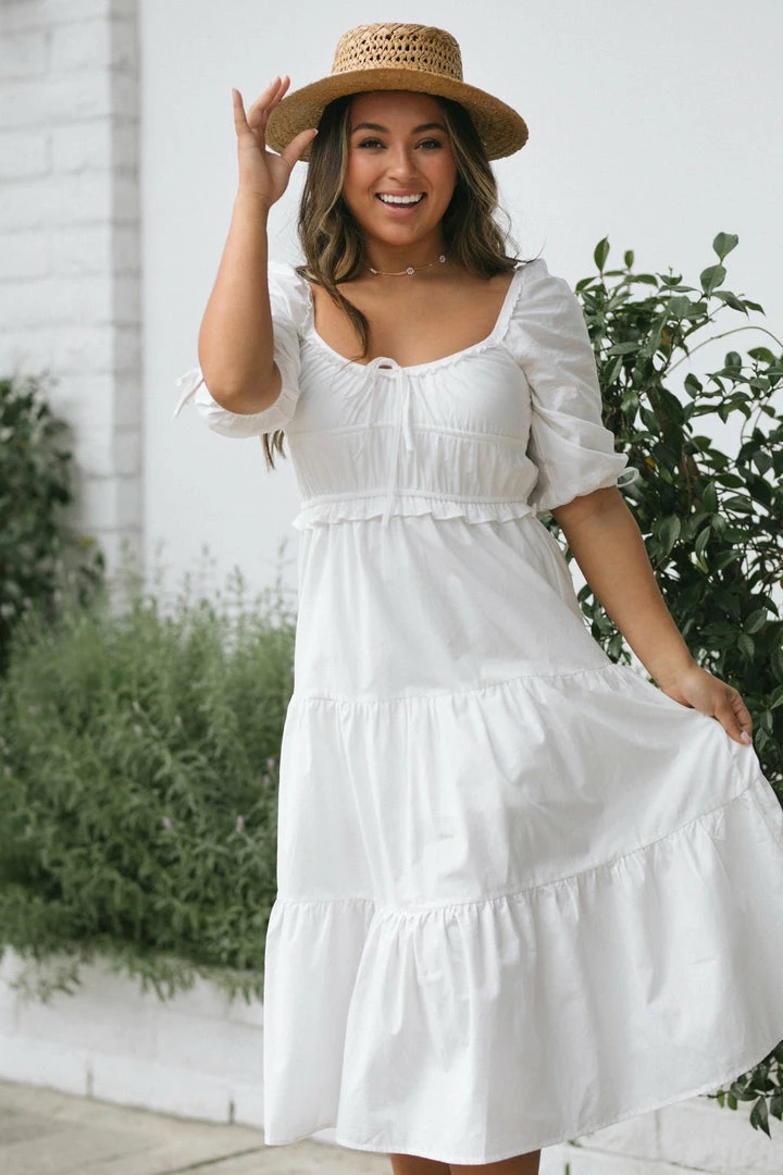 Hyfve Reeva Tiered Midi Dress