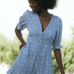 Lush Paxton V-Neck Romper