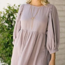 Audrey 3+1 Clothing Kimberly Babydoll Mini Dress