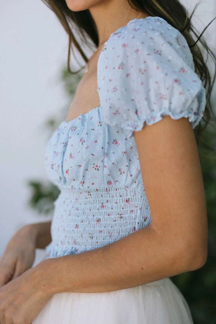 Lush Clothing Marnie Square Neck Top