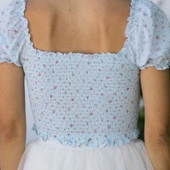 Lush Clothing Marnie Square Neck Top