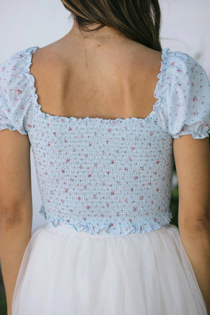 Lush Clothing Marnie Square Neck Top