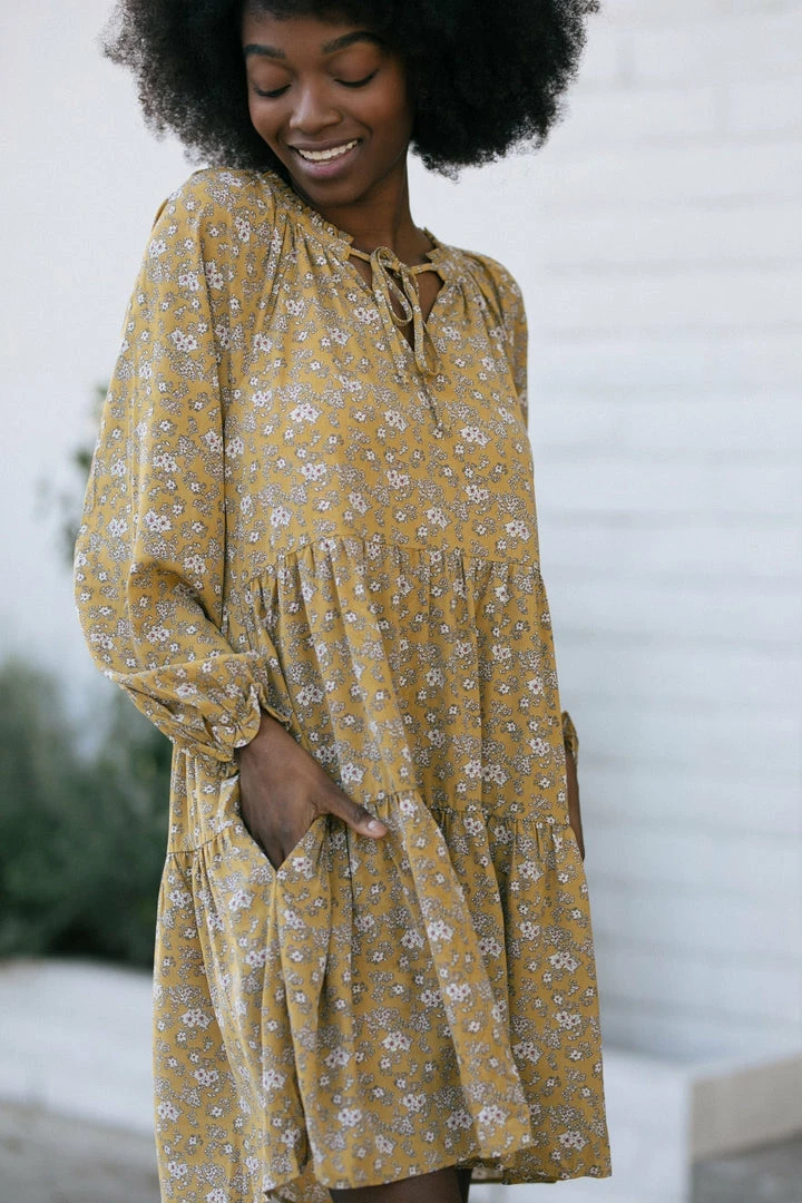 Wishlist Clothing Karina Tiered Mini Dress