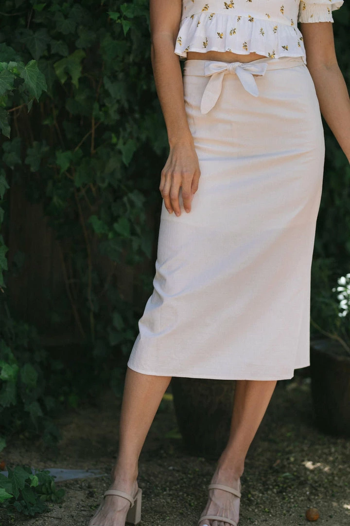 Mod Ref Priya Woven Midi Skirt Clothing