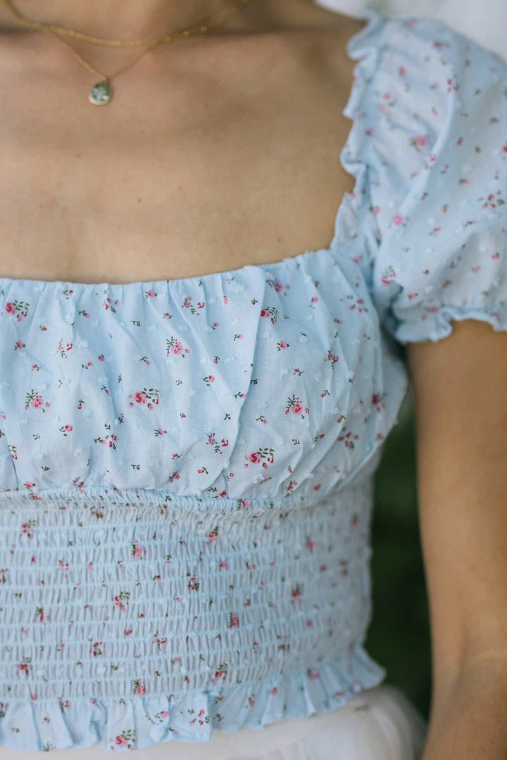 Lush Clothing Marnie Square Neck Top