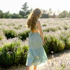 Lush Quincy Tie Back Dress Maternity Friendly