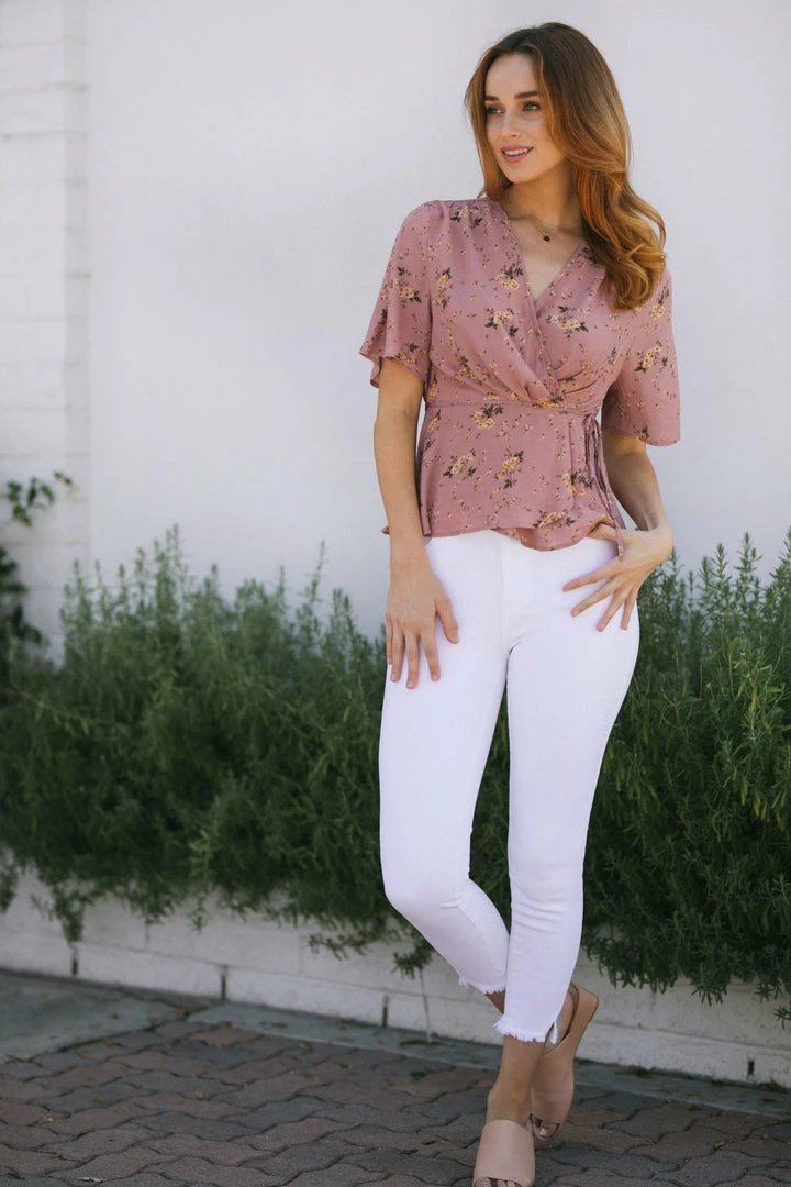 Dress Forum Work Essentials Gladys Wrap Blouse