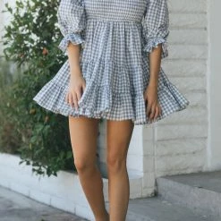 Mable Clothing Nadia Tiered Mini Dress