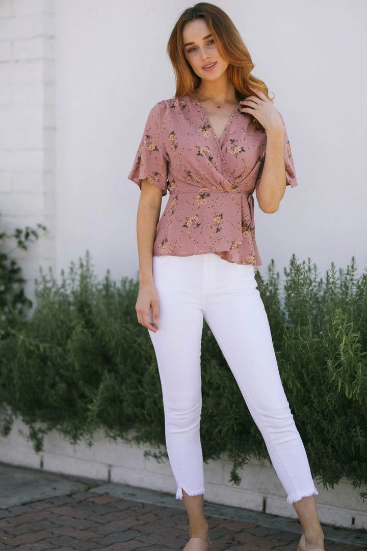 Dress Forum Work Essentials Gladys Wrap Blouse