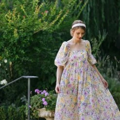 Storia Delilah Babydoll Maxi Dress