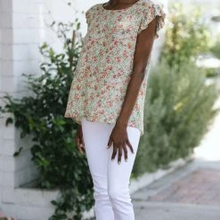 Les Amis Adrienne Scoop Neck Blouse