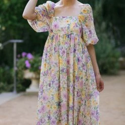 Storia Delilah Babydoll Maxi Dress