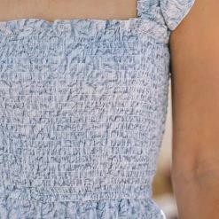 Lush Venus Smocked Jumpsuit