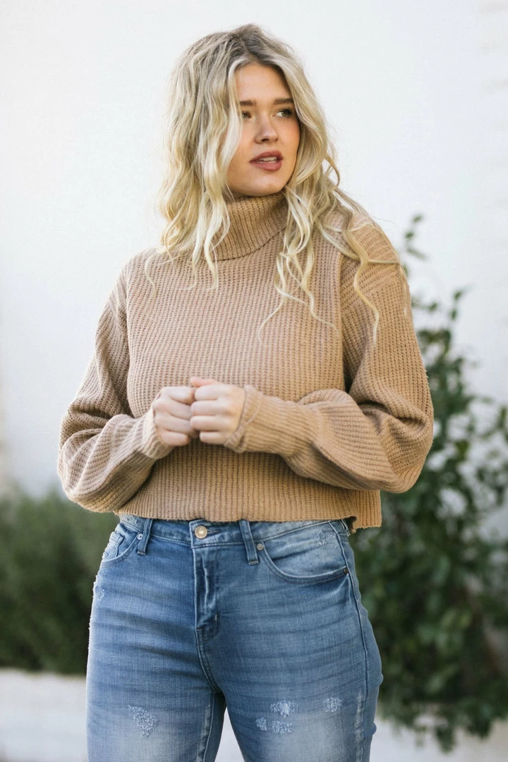 HYFVE Jenny Cropped Turtleneck Clothing