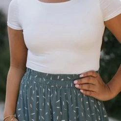 Final Touch Ruby Short Sleeve Bodysuit