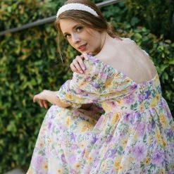 Storia Delilah Babydoll Maxi Dress