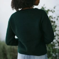 Listicle Work Essentials Maeve Twisted Front Sweater