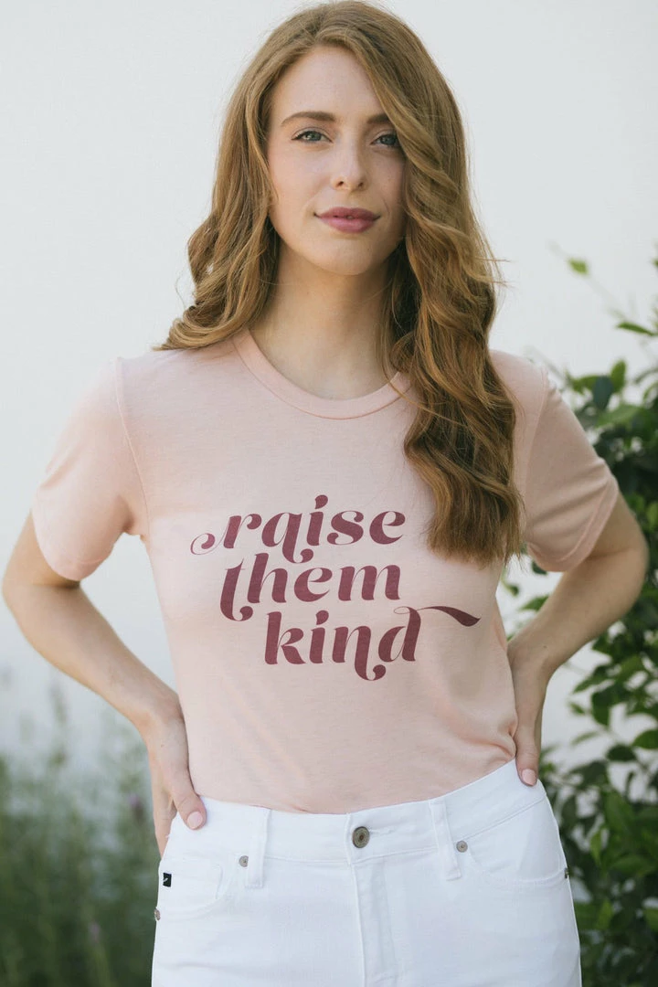 Polished Prints Margaret Raise Them Kind T-Shirt Clothing