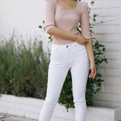 Ontwelfth Sandra Ribbed Knit Top Work Essentials