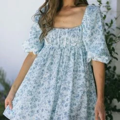 Storia Nicolette Puff Sleeve Dress