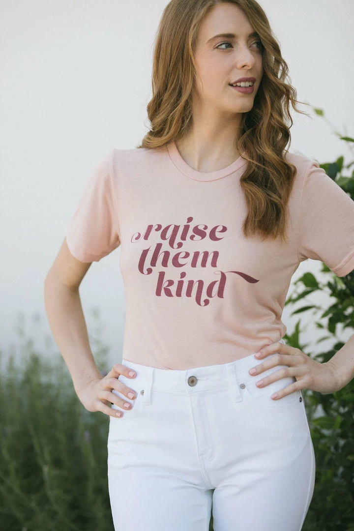 Polished Prints Margaret Raise Them Kind T-Shirt Clothing