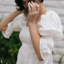 Storia Yasmine Babydoll Cropped Top