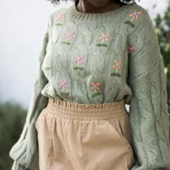 In Loom Clothing Melrose Embroidered Sweater