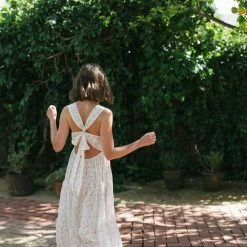 Storia Maternity Friendly Sabina V-Neck Midi Dress