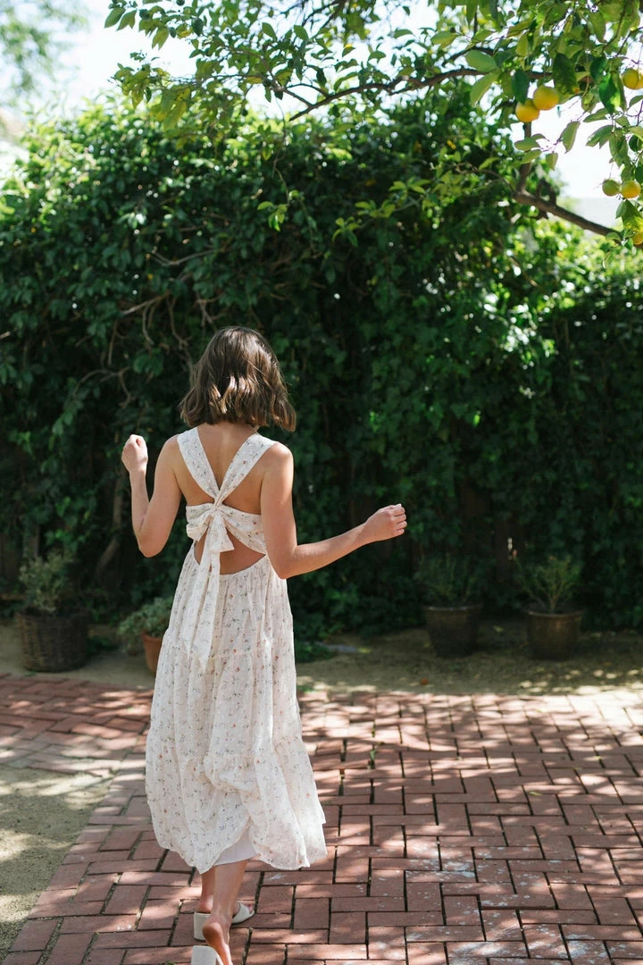 Storia Maternity Friendly Sabina V-Neck Midi Dress