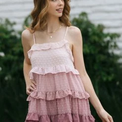 Storia Trina Ruffled Mini Dress Clothing