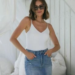 KanCan Sheena Denim Mini Skirt Clothing