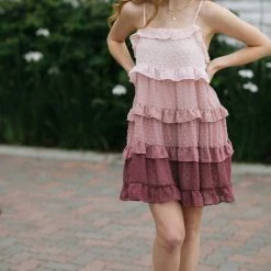 Storia Trina Ruffled Mini Dress Clothing