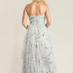 Maniju Ellen Floral Tulle Maxi Dress Bridal