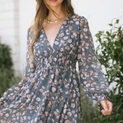 She + Sky Elliot V-Neck Mini Dress Maternity Friendly