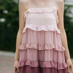 Storia Trina Ruffled Mini Dress Clothing