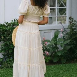 Blu Pepper Doreen Puff Sleeve Top