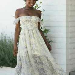 Aakaa Aubrey Sweetheart Maxi Dress Maternity Friendly