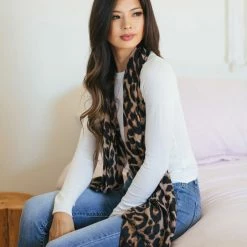 Fame Chanel Cheetah Scarf Accessories