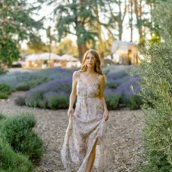 Dress Forum Phoebe V-Neck Maxi Dress