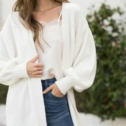 Style Melody Work Essentials Tatum Puff Sleeve Cardigan