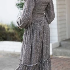 Blue B Parker Smocked Midi Dress