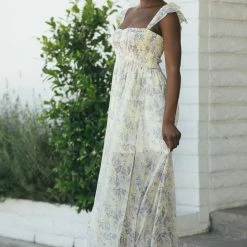 Aakaa Aubrey Sweetheart Maxi Dress Maternity Friendly